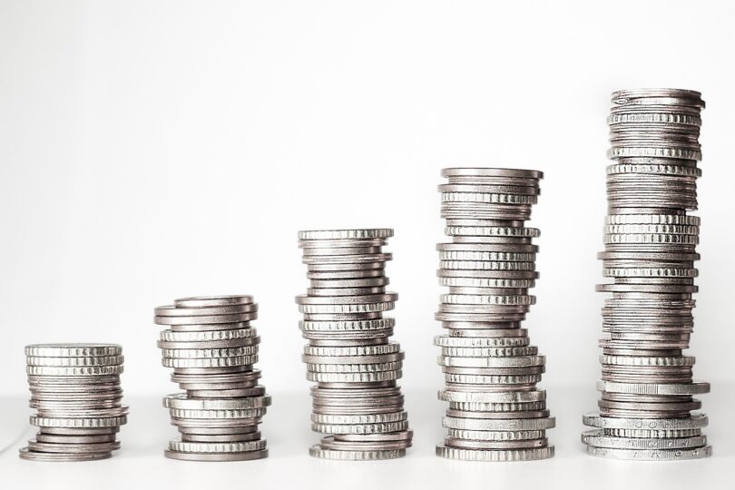 Money Coins Stacked