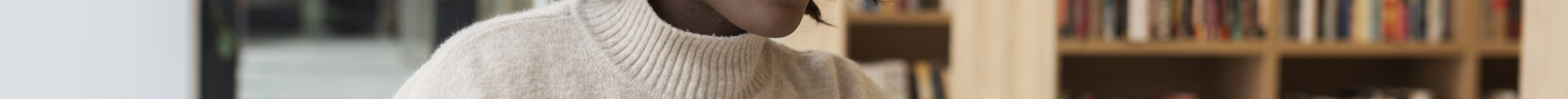 Young student learning