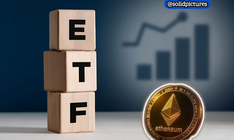 Ethereum Coin, with a chart