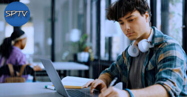 University Student, Studying