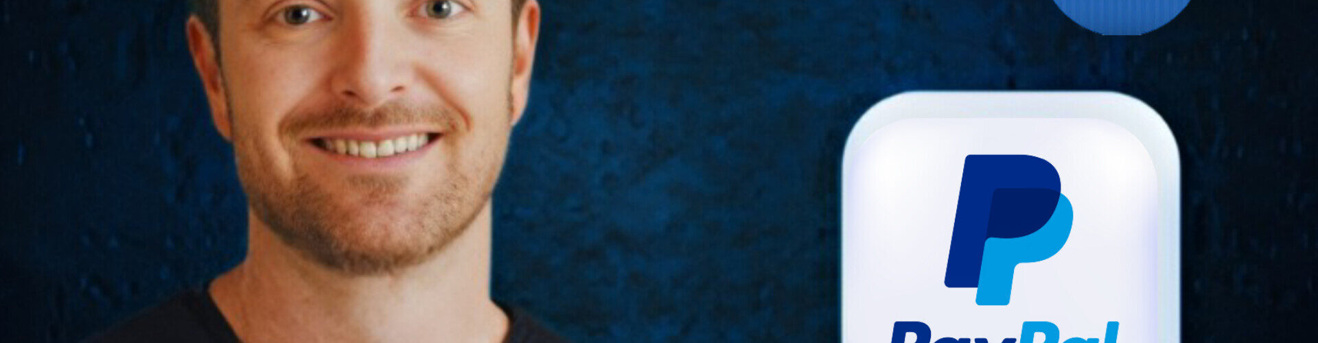 Paypal CEO, Smilling